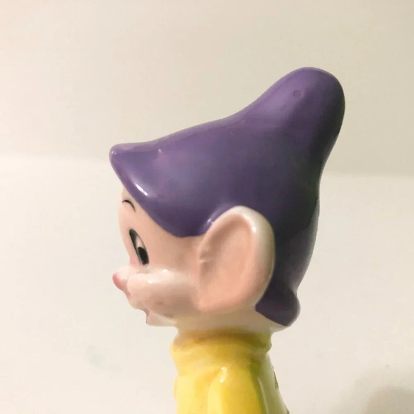 Vintage Dopey Figurine Ceramic Snow White 4 Inch Tall Figure  Japan - Picture 5 of 16